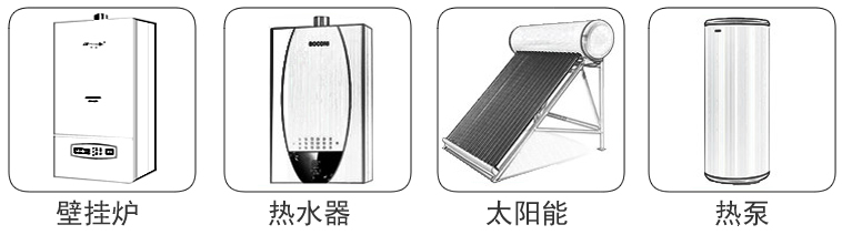 熱水循環(huán)系統搭配的熱水設備